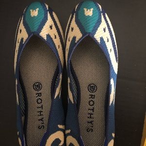 Rothy’s Moroccan Blue Flat